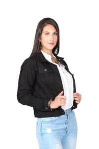 La Mejor Comparacion De Chamarra De Mezclilla Negra Top 5
