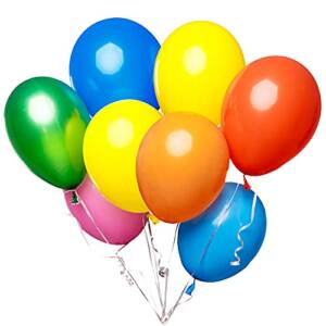 Lista De Bolsa De Globos De Colores Del Mes